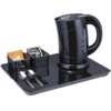Black Main Tray with 2 Sachet Holders